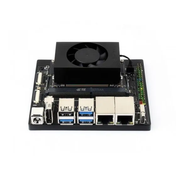 Базовый комплект Waveshare Jetson Orin NX AI Dual ETH Base Kit (плата-носитель и кулер)
